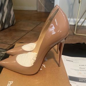New Authentic Christian Louboutin So Kate shoes heels 40.5